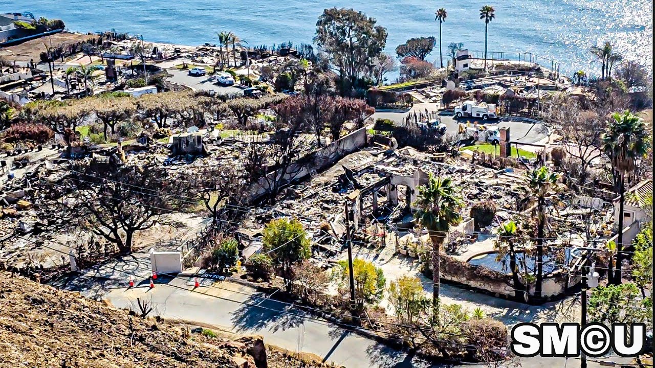 Driving Through the Aftermath: Big Rock Reveals Devastation from the Palisades Fire
