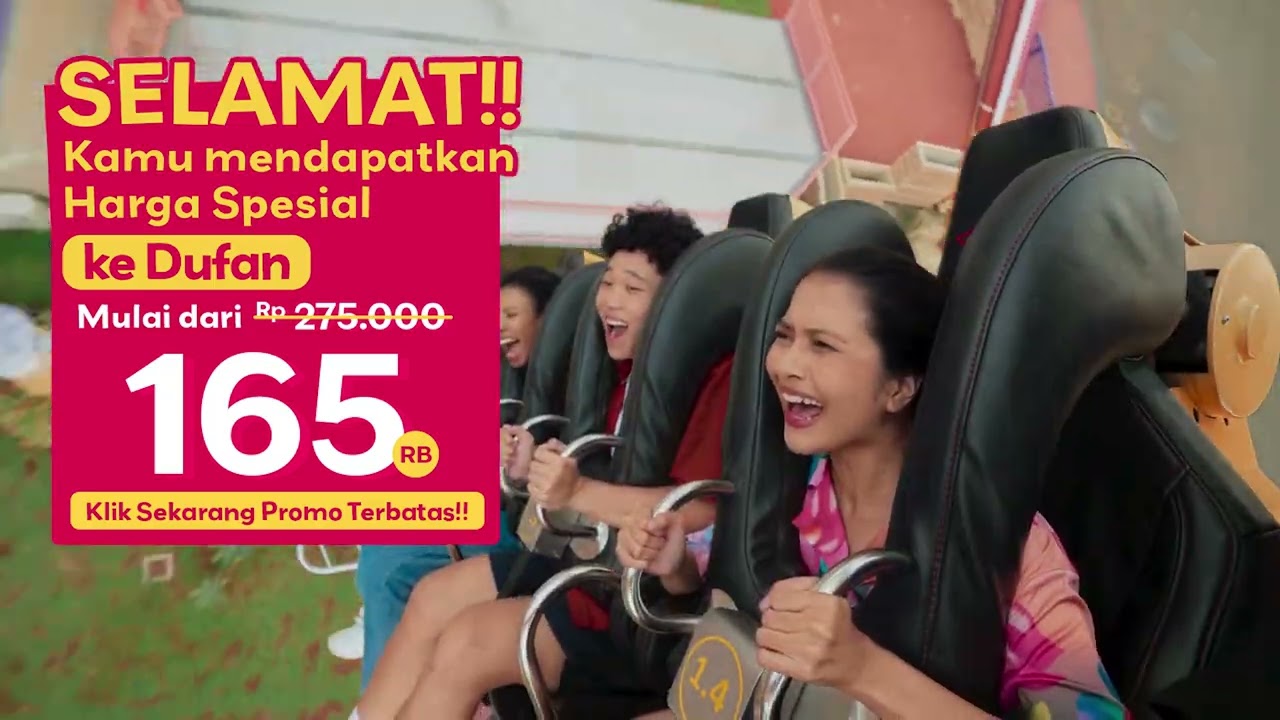 KE DUFAN CUMA 165RB! PROMO TERBATAS