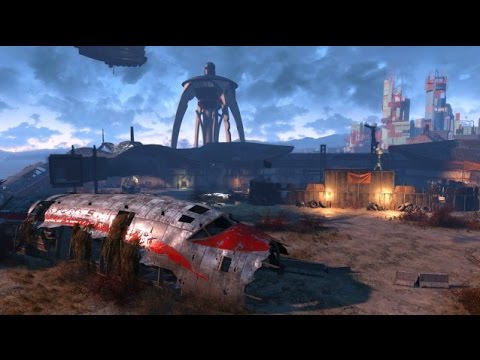 Lets build Boston airport BoS HQ -  Fallout 4 (Re Upload from 2016)