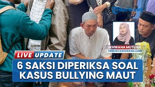 Polisi Periksa 6 Saksi Kasus Meninggalnya Hisyam, Pastikan Penyelidikan Kasus Bullying Terus Jalan