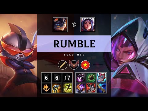 Rumble Mid vs Irelia - VN Grandmaster Patch 25.13
