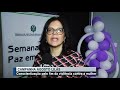 Campanha Agosto Lilás ações são realizadas no município