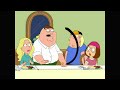 Utter Chaos at Dinner Time Ends in a Cavity Search (Family Guy)