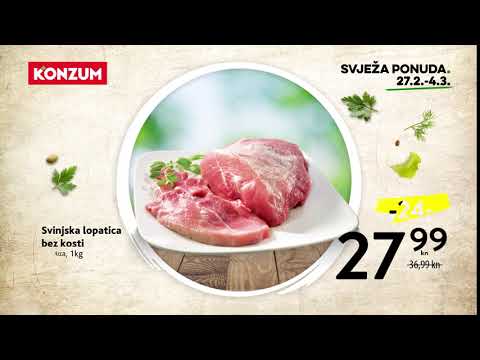 Konzum svježa ponuda 27.2. - 4.3.