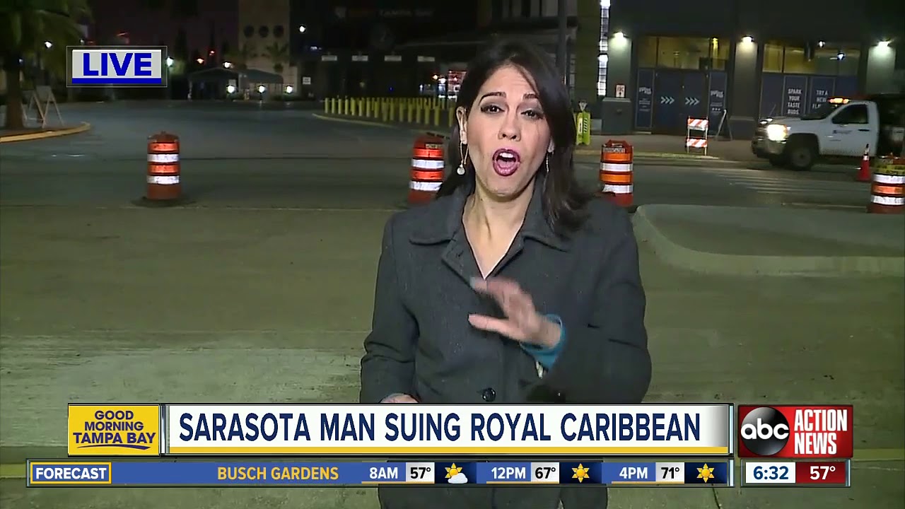 Sarasota man sues Royal Caribbean after falling from bungee ride