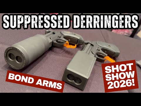Bond Arms Suppressed Derringers At 2026 Shot Show