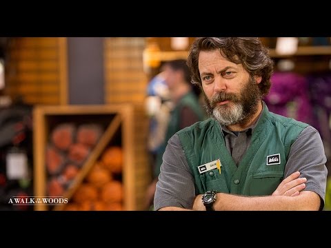 A Walk in the Woods - Nick Offerman as an REI Employee