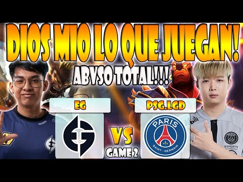EG VS PSG.LGD BO2[GAME 2]PAKAZS, WISPER, MATTHEW VS NOTHINGTOSAY - DREAMLEAGUE SEASON 20 -DOTA 2