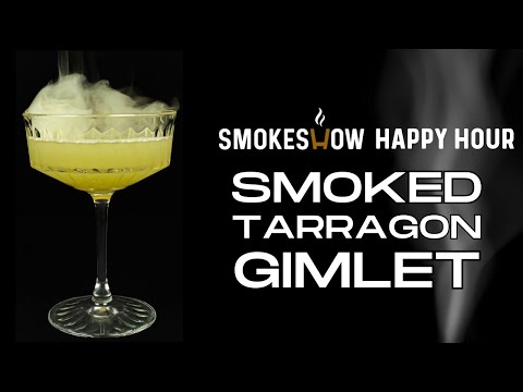 Smoked Tarragon Gimlet Recipe