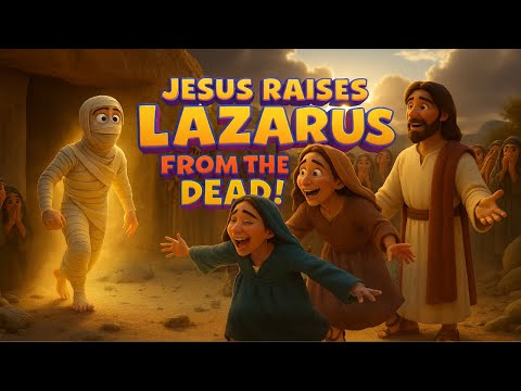 Jesus Raises Lazarus from the Dead! - AI Christian Animation film🕊️🕊️🕊️🕊️