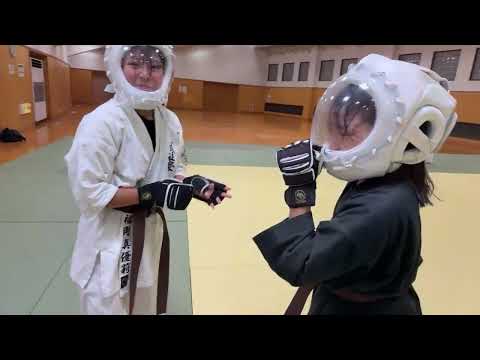 柔術とM M Aスパーリング