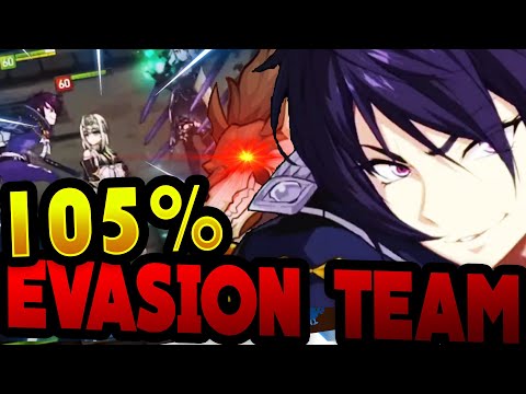 105% EVASION UNHITTABLE VIOLET (ft. wild angara being mvp) - Epic Seven