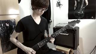the GazettE - その声は脆く(Sono koe wa moroku) guitar solo covered by Moz