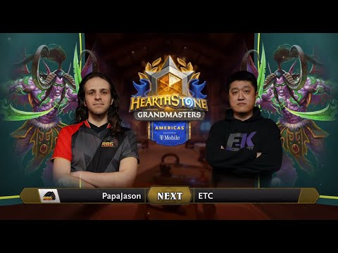PapaJason vs ETC - Division B - Hearthstone Grandmasters Americas 2020 Season 1 - Week 7
