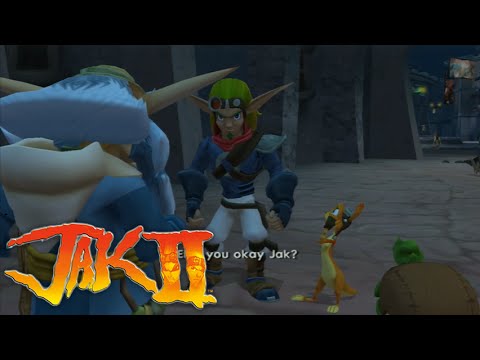 Let's Play Jak 2: Renegade: Part 1 - Escape from Fortress, Protect Kor and Kid