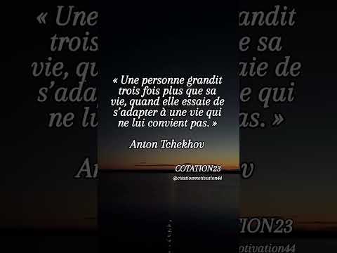 Tchekhov a dit #trending #youtubeshorts #youtube #music #quotes #motivation #citation #shorts #short