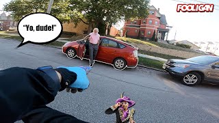 I had to yell at this guy | Almost JUMPED my Duke!