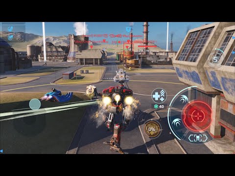 AGGRO HELLBURNER scorches reds on the Powerplant — War Robots