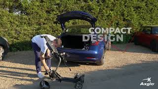 Axglo E5 Remote Follow Electric Trolley Review | Walk the Course Hands-Free