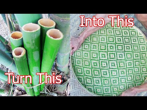 DIY making bamboo crafts by hand, helpful and beautiful丨Bamboo Woodworking Art