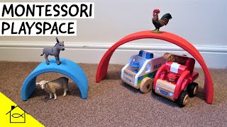 MONTESSORI TOYS FOR 1 YEAR OLD | Toddler Play Space Set-up