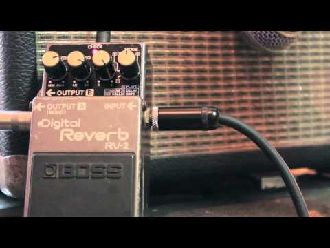 Boss RV-2 Digital Reverb (Dark Gray Label) 1987 - 1989 - Gray image 8