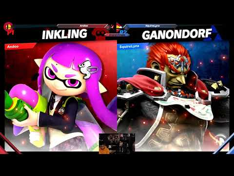 Andoo (Snake, Inkling) vs SquireLynx (Inkling, Ganon) - GFR
