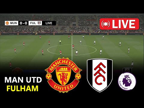 🔴LIVE : Manchester United vs Fulham | English Premier League 2025/26 | PES 21 Simulation Gameplay