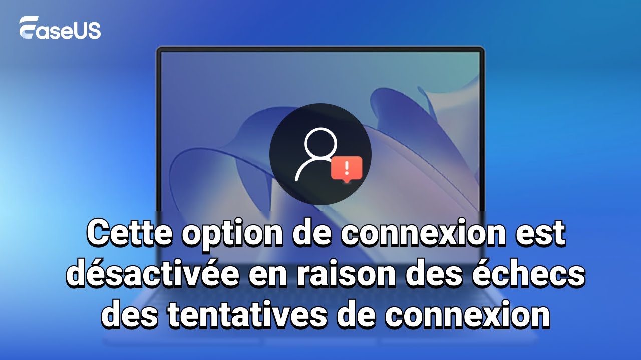 Comment réparer l'option de connexion est désactivée sous Windows 10/11