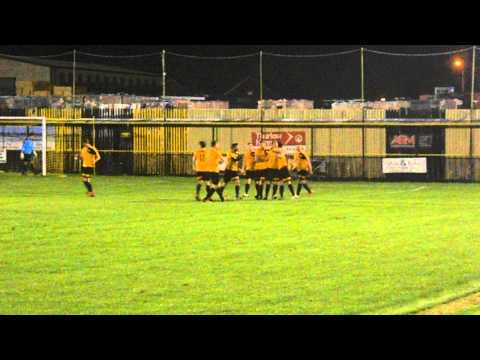 Stanway Rovers 3-0 Needham Market.  Emirates FA Cup First Qualifying Round Replay.  Tue15Sep2015