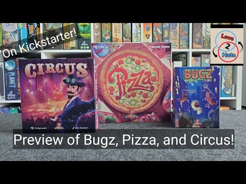 Preview of Pizza, Bugz, and Circus 