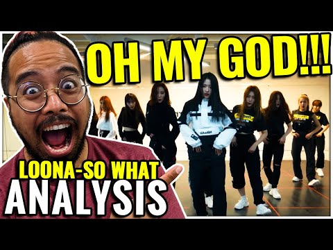 Professional Dancer ANALYZES LOONA "So What?" [Practice]