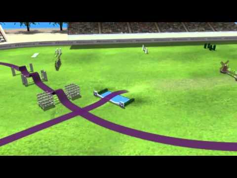 FEI Nations Cup 2011 - Aachen, Course Animation