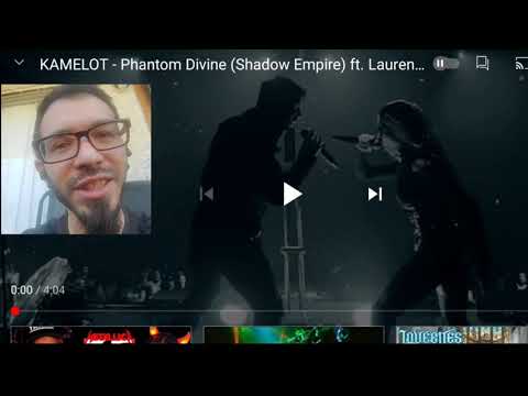 "Phantom Divine (Shadow Empire) ft. Lauren Hart (Live)" By "Kamelot" (Reaction!!)