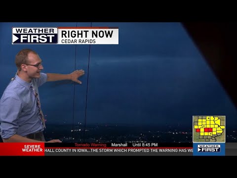 7/14/21 Historic Iowa Tornado Outbreak - Live TV Coverage 8:30pm - 9:30pm