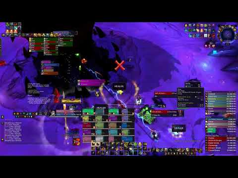 N'Zoth the Corruptor Ny'alotha Raid Mythic Guild Epic Wipe - Ragnaros holy paladin pov