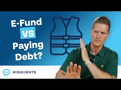 Save for an Emergency Fund or Pay Off Debt: Which Should You Prioritize?
