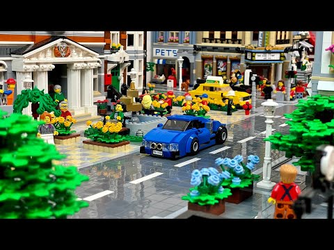 Bau einer Lego Stadt Teil 150. - Neue Straßen