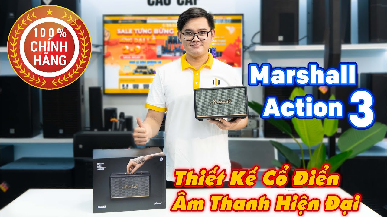 Video sản phẩm LOA MARSHALL ACTON III (3) | CS 60W