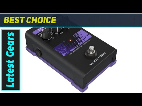 TC-Helicon VoiceTone X1: The Ultimate Pedal for Intense Vocal Distortion & Megaphone!