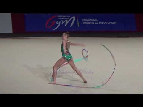 Valérie ROMENSKI (FRA) ribbon - 2018 Thiais AA