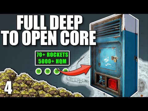 HOW I WENT DEEP AND STOLE 70+ ROCKETS FROM A CLANS VENDING MACHINES | Solo Rust