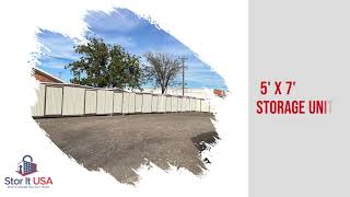 5' x 7' Storage Unit - Stor It USA Self Storage