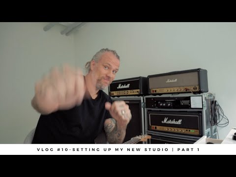 VLOG #10 - SETTING UP MY NEW STUDIO | Part 1