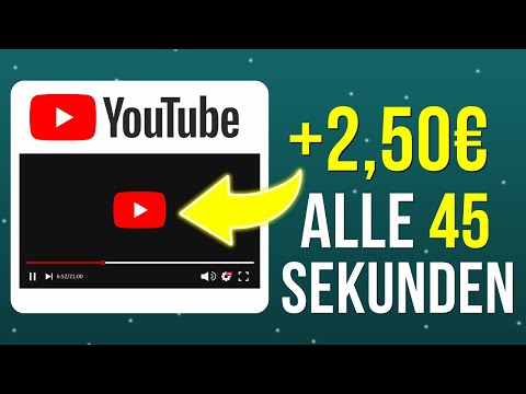 Verdiene 2,50€ alle 45 Sekunden mit Videos schauen 🤑 Online Geld verdienen