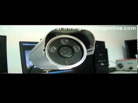 1/4 Inch CMOS Outdoor IP Camera - WDR, H.264, Weatherproof, Motion Detection