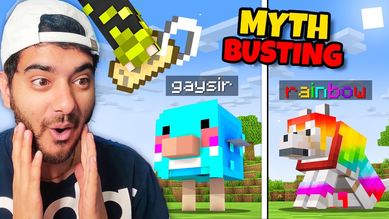 Testing Crazy Minecraft Myths That are TRUE! #8