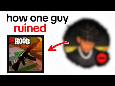 How ONE Person Ruined Roblox Da Hood