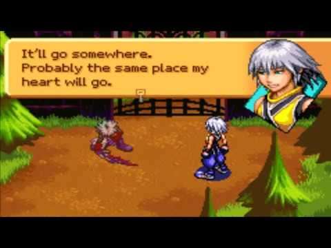 Kingdom Hearts Chain of Memories (GBA) Reverse/Rebirth Cutscene #33 Riku Replica Disappears