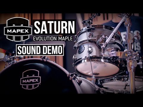 Mapex Saturn Evolution Maple drums performance with Agean Beast cymbals